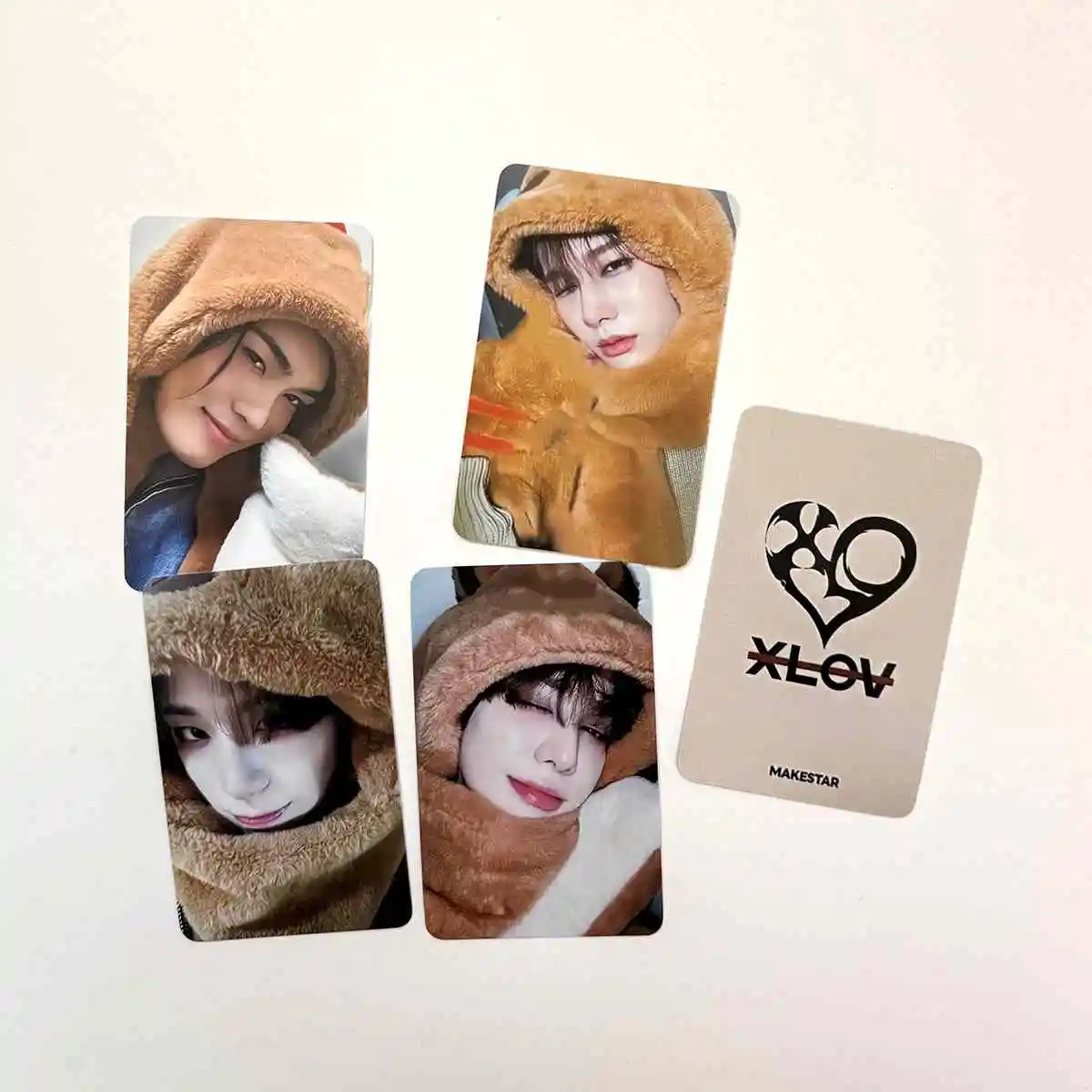 ألبوم KPOP XLOV الجديد I'MMA BE 4 قطعة/المجموعة بطاقة صور عالية الجودة طباعة مزدوجة الجانب بطاقة لومو مجموعة مراوح WUMUTI RUI HYUN HARU