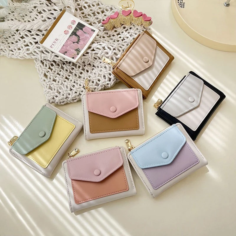 

Women's Wallet Korean Zipper Wallet Multifunctional Large Capacity Coin Wallet