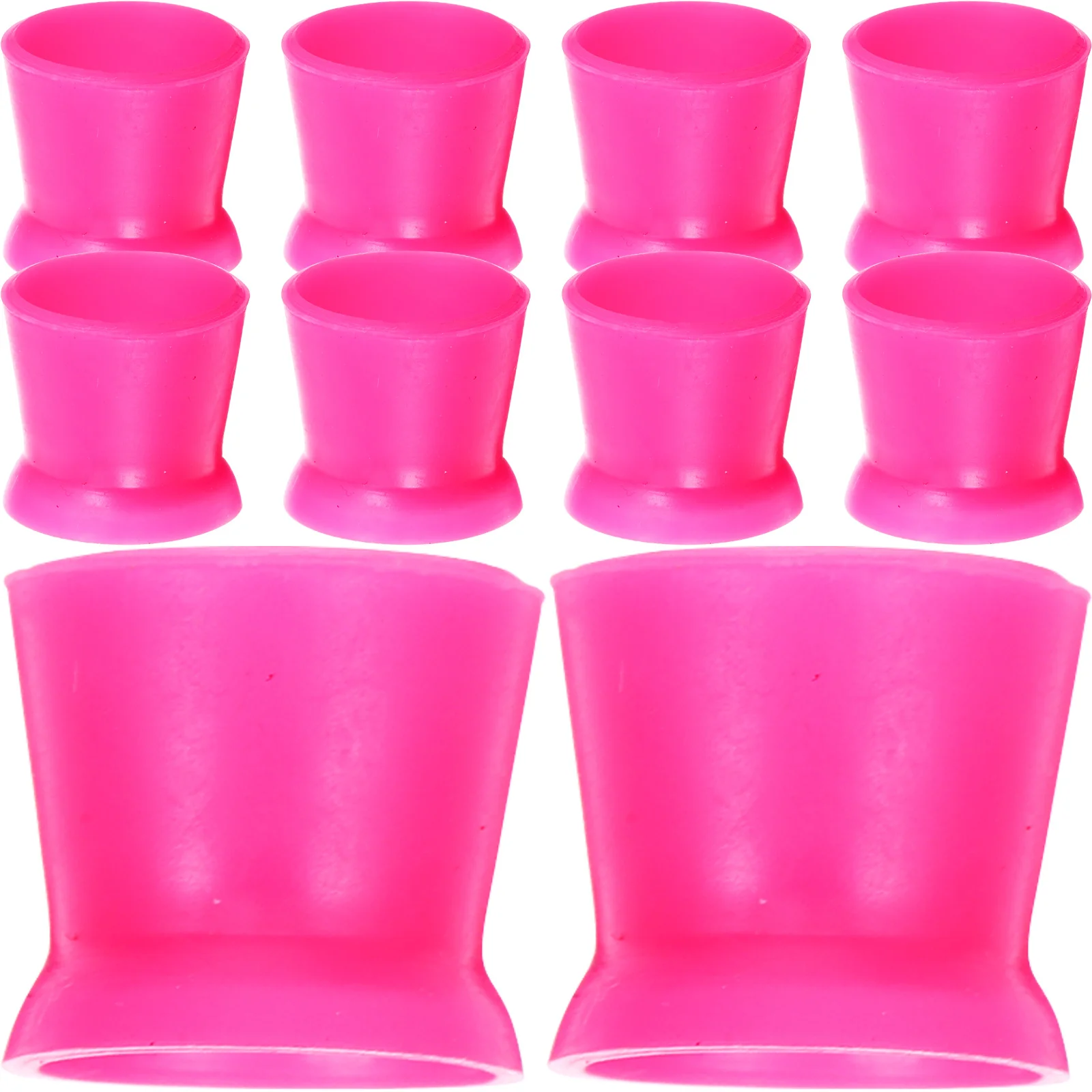 

300Pcs Small Tattoos Ink Cups with Bases Exquisite Craftsmanship Easy Clean Tattoo Accessories Ink Cups Compact Tattoos Cup