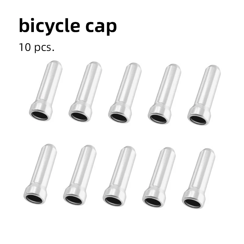 Lebycle Mountain Bike Aluminium Alloy Wire Core Cap Wire  End Cap Inner Wire Cap Wire Pipe Cap Brake Line Cap Accessories