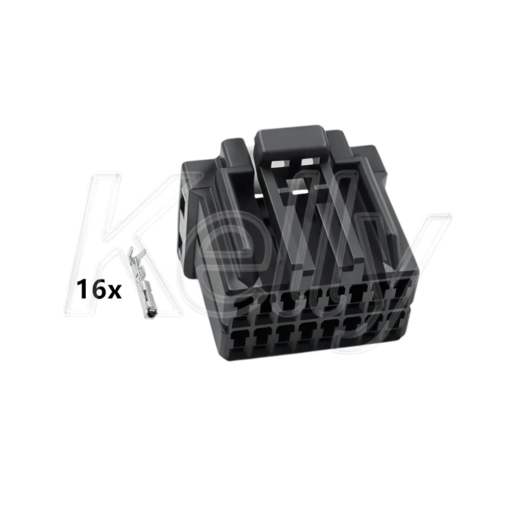 16P Auto-Modifikations-Kunststoffgehäuse-Steckverbinder, unversiegelter Kabelbaum-Stecker für Honda 175966-2 175615-2 – Detail 4