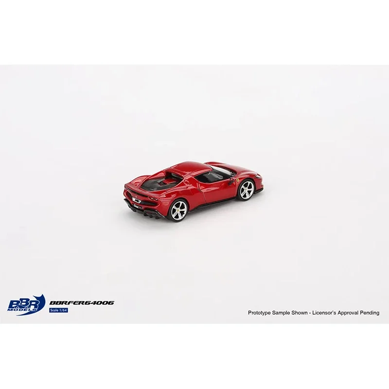 Presale1: 64 bbr 296 gtb rosso imola druckguss diorama auto modell sammlung miniatur spielzeug