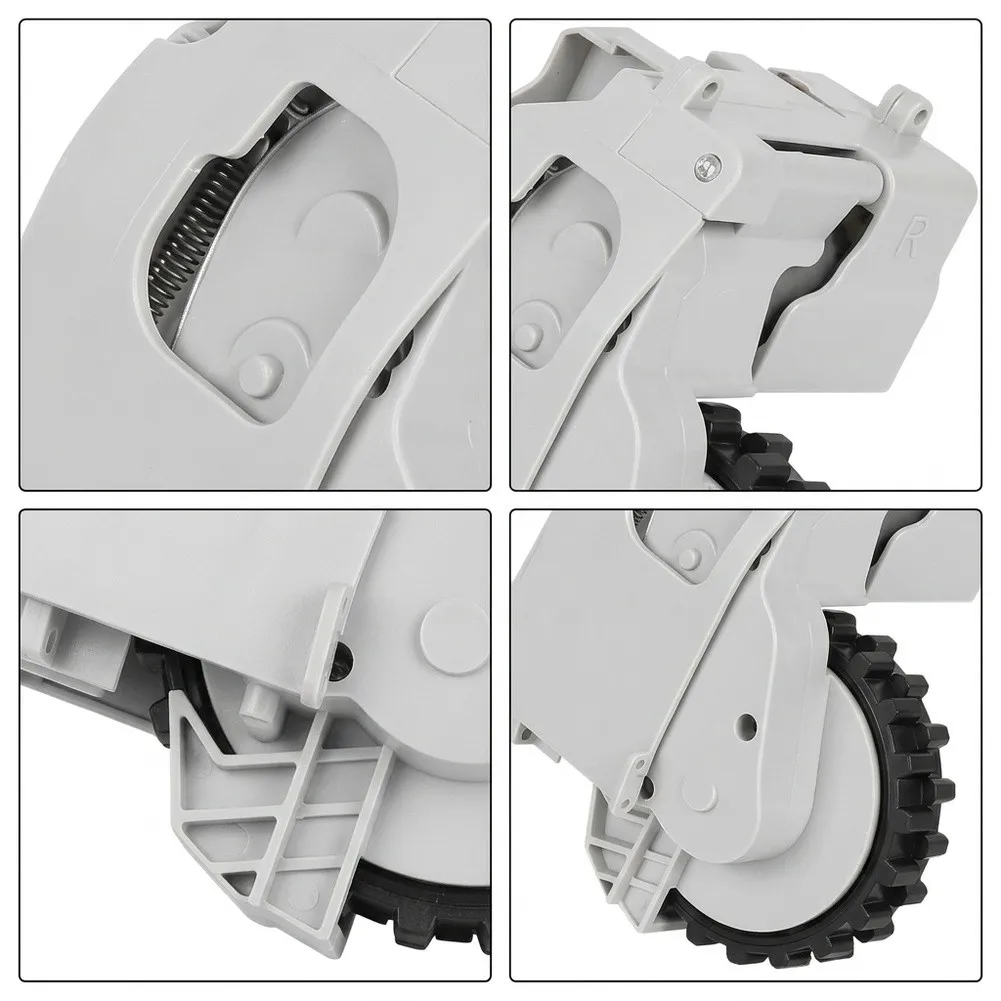 Replacement Drive Wheel Left or Right for Xiaomi STYTJ01ZHM Robot Vacuum Cleaner Compatible Traveling Wheel Set