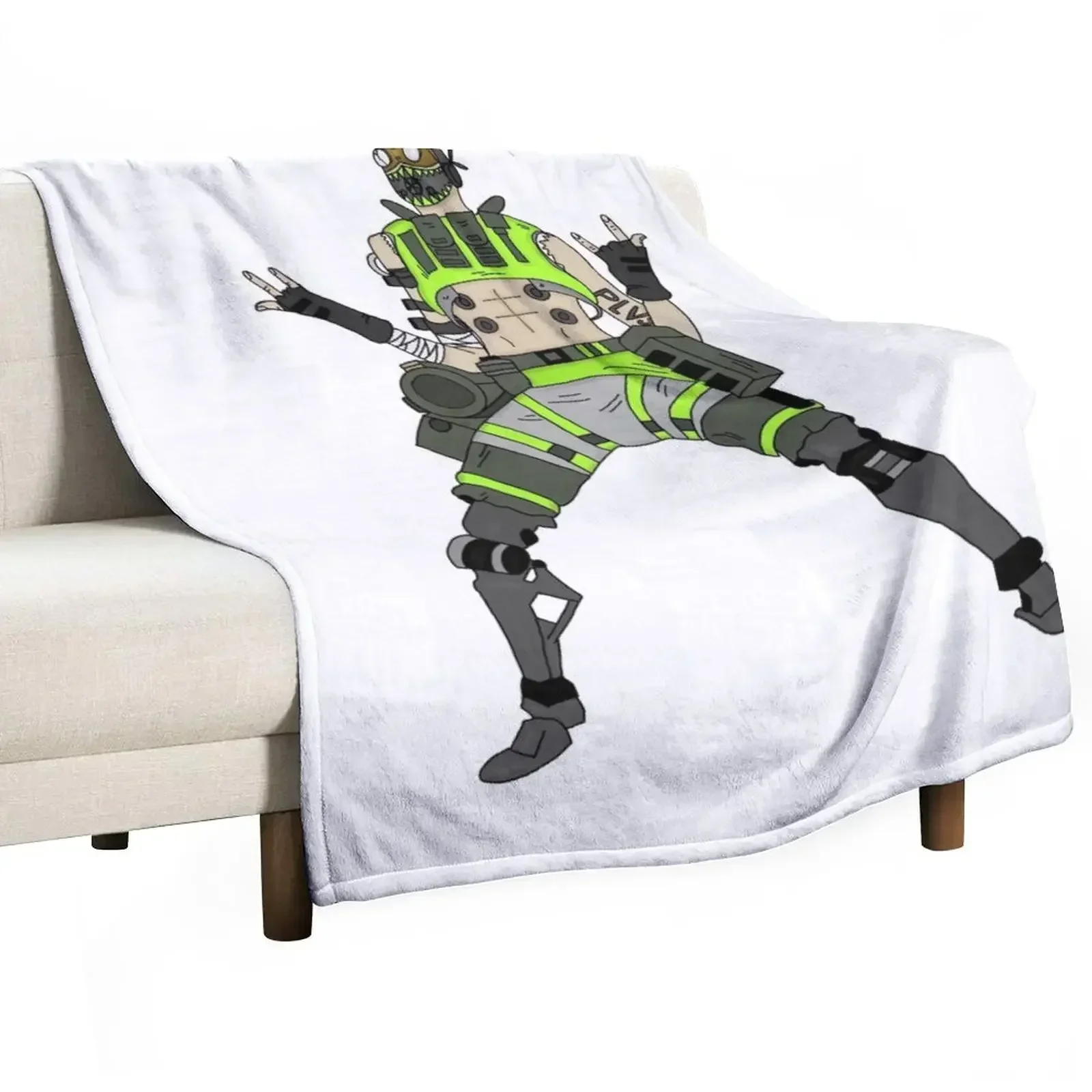 Apex Legends Octane Throw Blanket Flannels Comforter Blankets