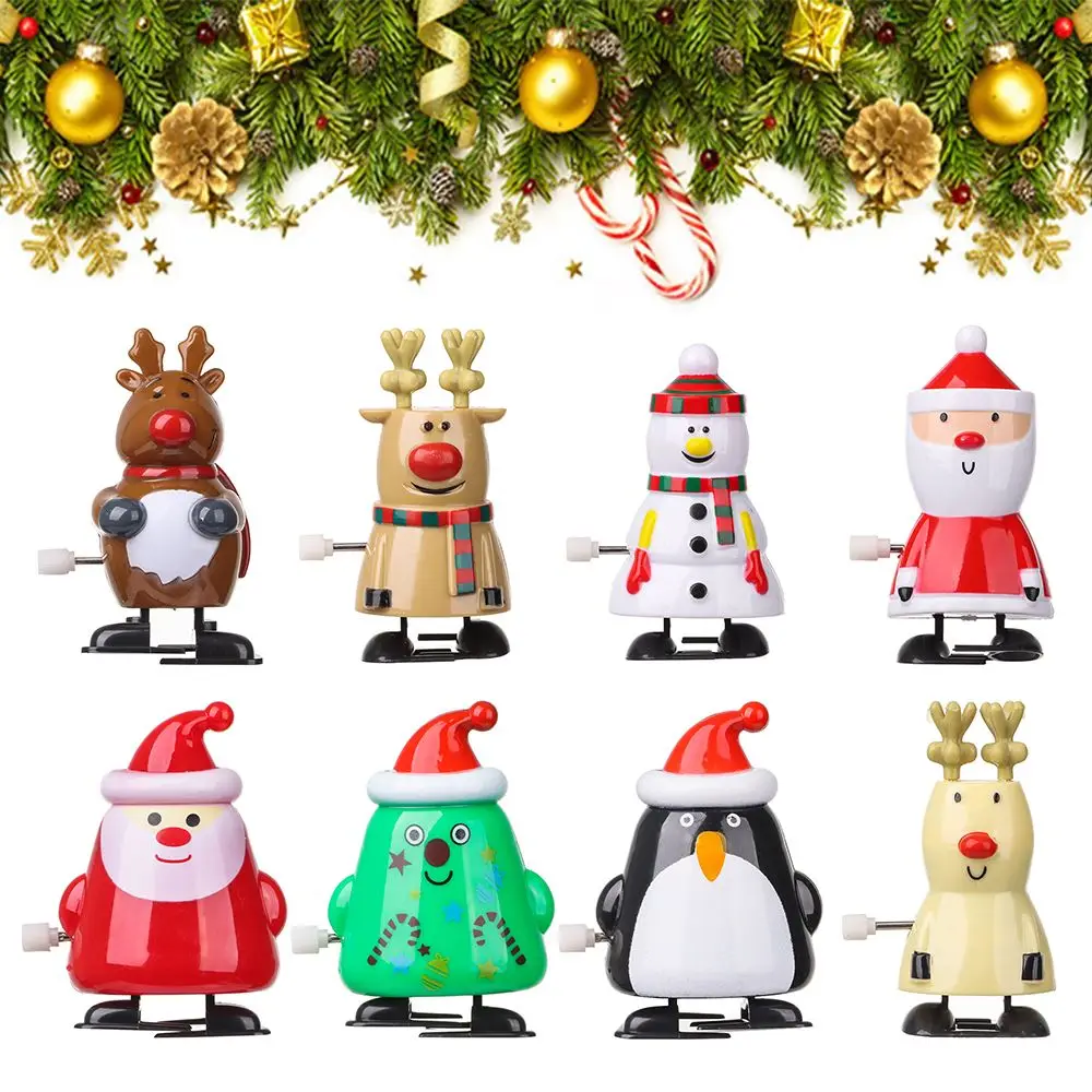 クリスマスのギフト詰め合わせ、パーティーの記念品、ゼンマイ仕掛けのおもちゃ、ジャンプと歩くおもちゃ、グッズバッグの詰め物、クリスマスの靴下の詰め物