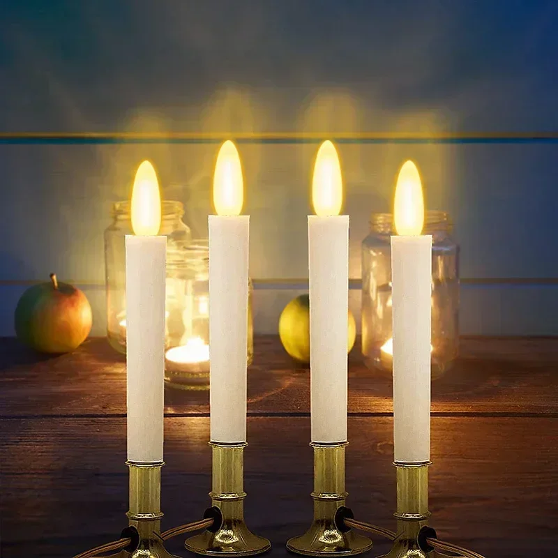 1/10PCS E10 LED Candle Light Zamienne żarówki do łańcuchów świetlnych 10V-55V AC do łazienki Kuchnia Dekoracja domu Lampa wewnętrzna