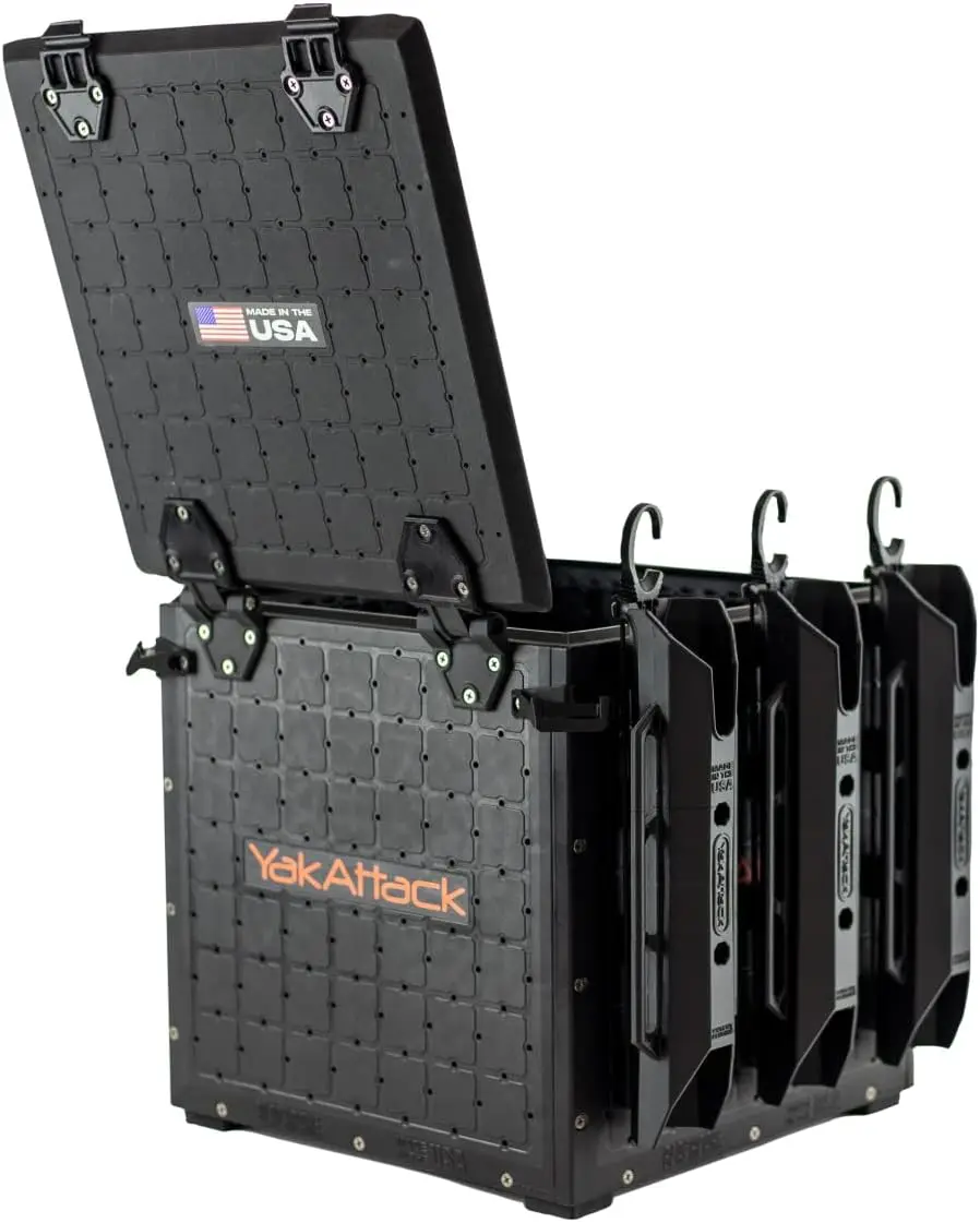 BlackPak Pro Kayak Fishing Crate - Multiple Colors and Sizes | Kayak Fishing Accessories