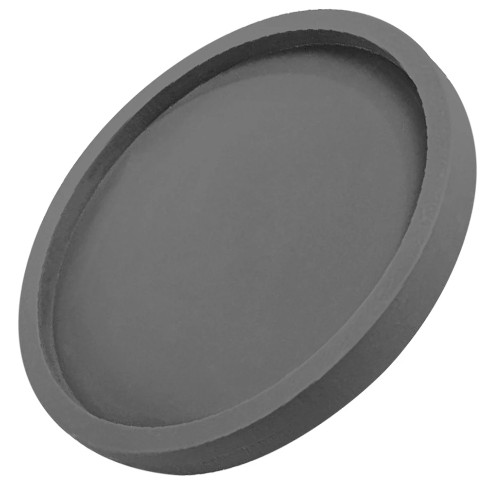 

Cement Plant Plate Round Plastic Saucer for Plants Imitation Cement Tray 20cm Inner Diameter Durable Water Catcher Planter