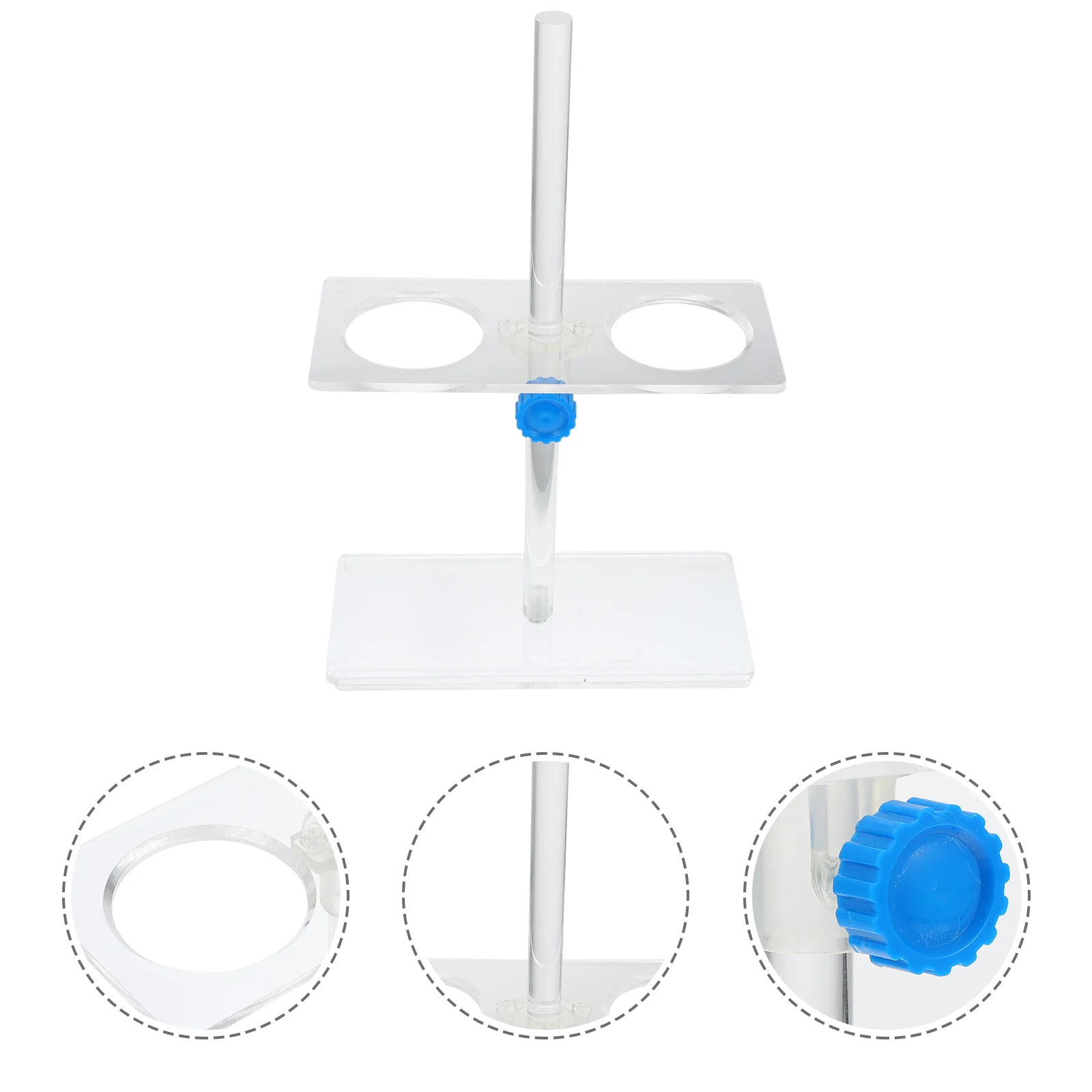 Funnel Rack Stand Metal Thicken Premium Material Support Experiment Fixing Accessories Holder Laboratory Acrylic Test