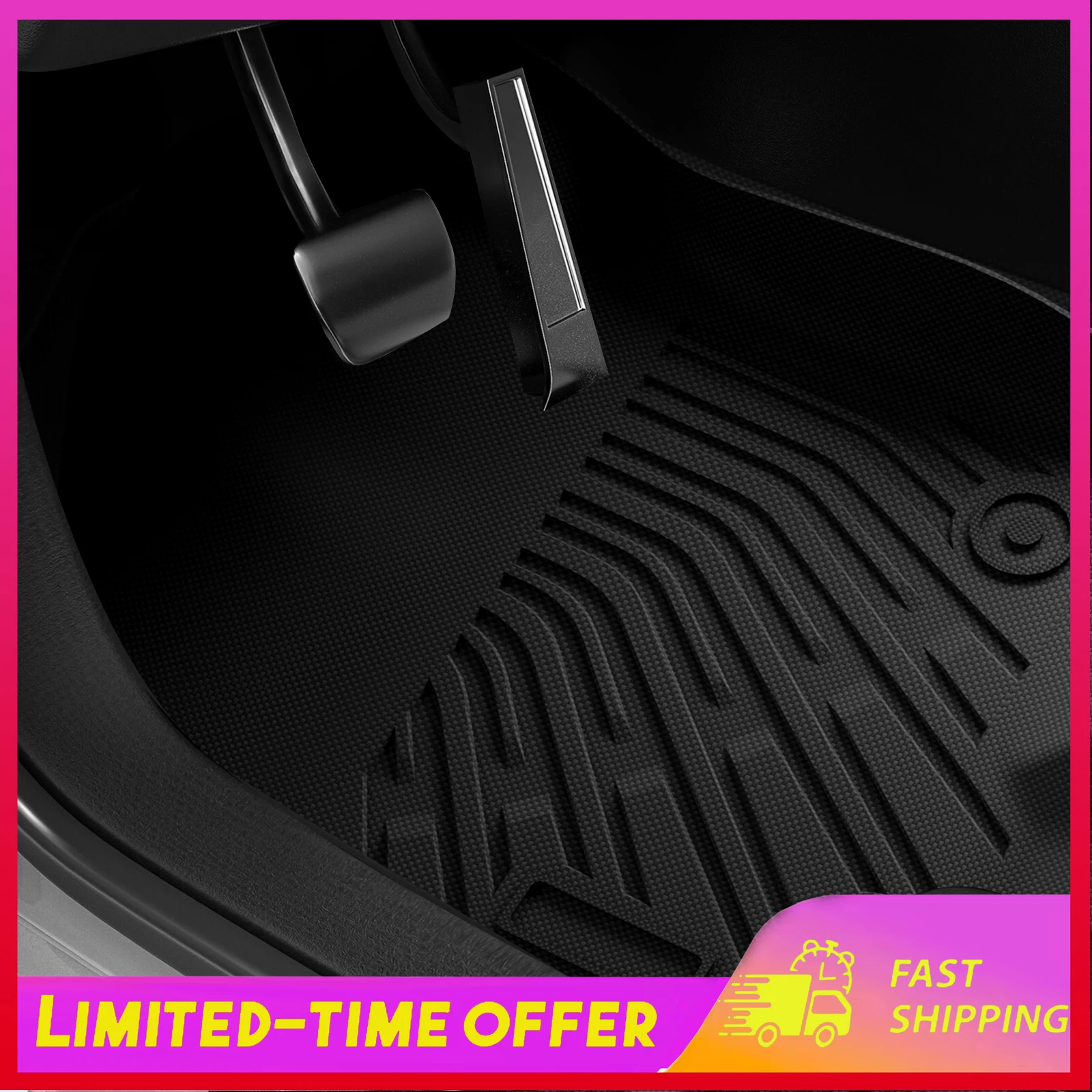 

3Pcs/Set Car Floor Mats for Silverado 1500 1999-2004 Weather Automotive Floor Mats Waterproof Heavy Duty Automobiles Accessories