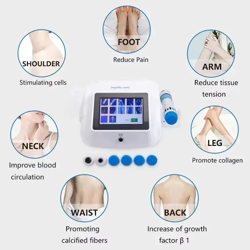 

Shockwave Therapy Machine For Relaxation Treatments And Back Pain Relief Shock Waves Massage Tools Body Device Health&baeuty