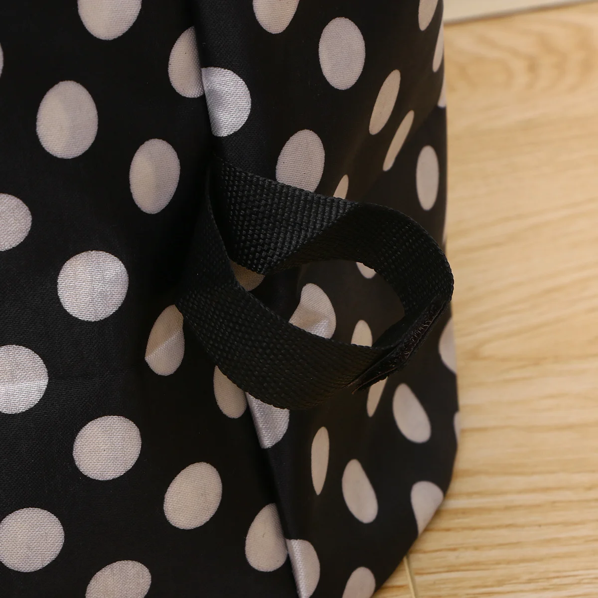 Waterproof Canvas Bike Basket Front Storage Carrier Bag Black Durable Cycling Handlebar Basket Front Storage Carrier