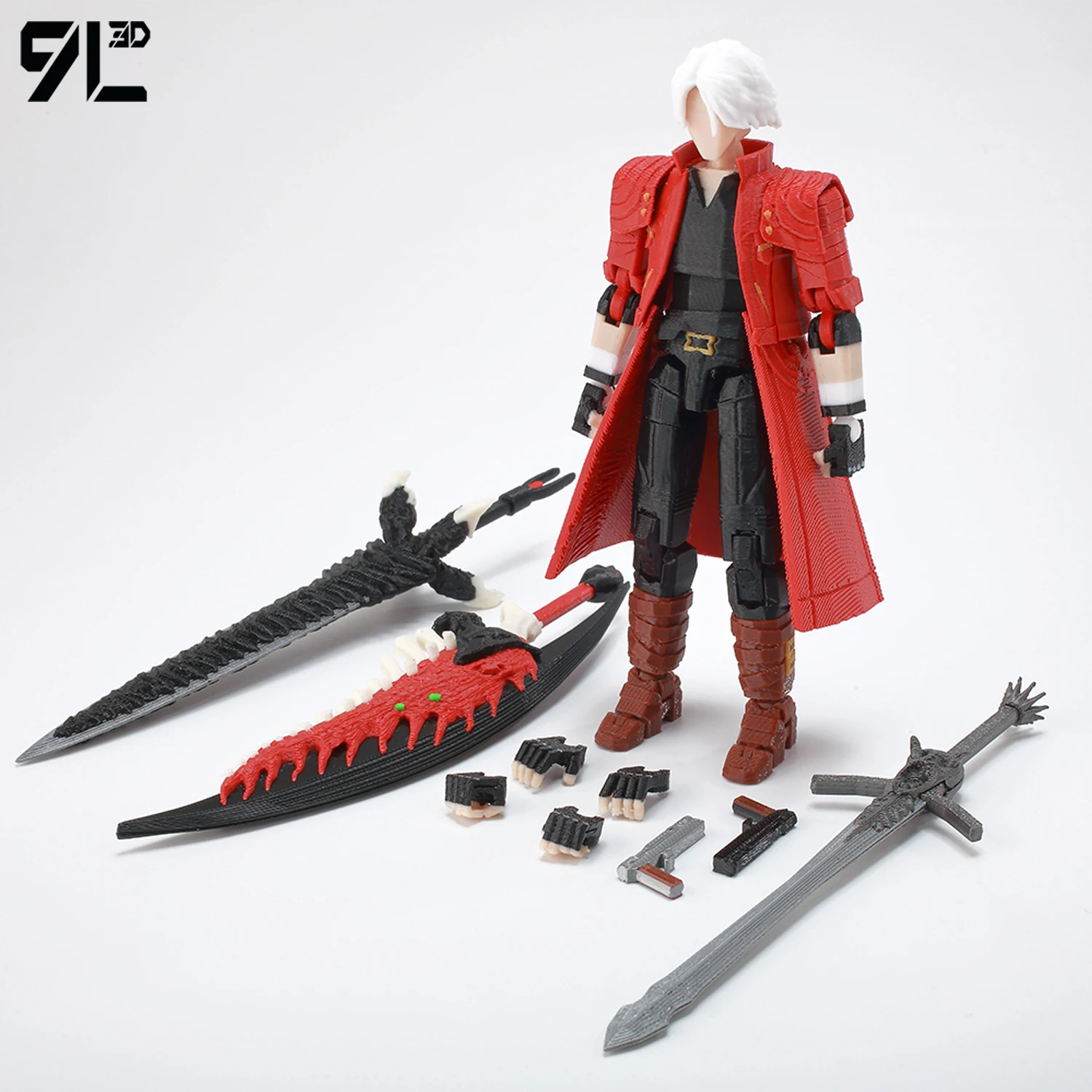 9L3D Dummy13 Horror Game Figure Realistic Anime Model Toys Articulated Joints Classic Collectible Desktop Ornament Surprise Gift image 3