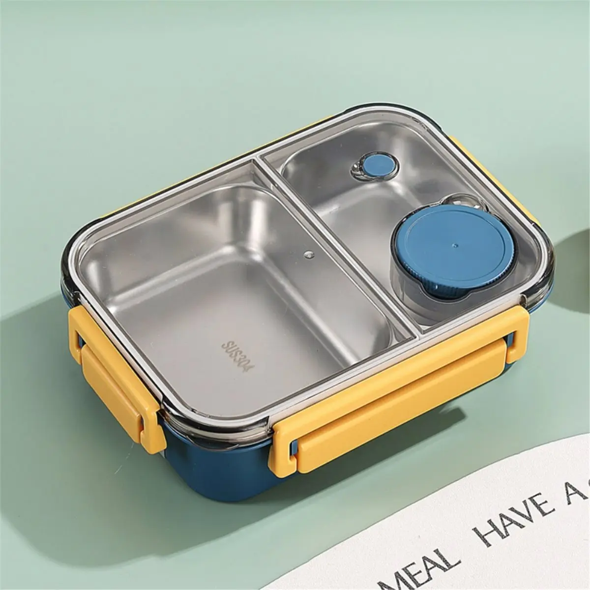 Home Tool Portable Lunch Box for Kids and Adults Insulated Soup Lunch Box, Stainless Steel Insulated Heated Food Storage Contain