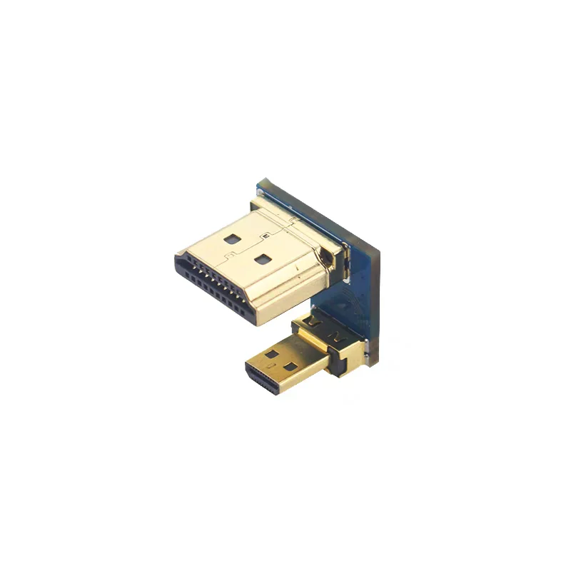 Raspberry Pi 4B/3B Monitor Projector HDMI Adapter Micro 1.4 Male to Male Bidirectional