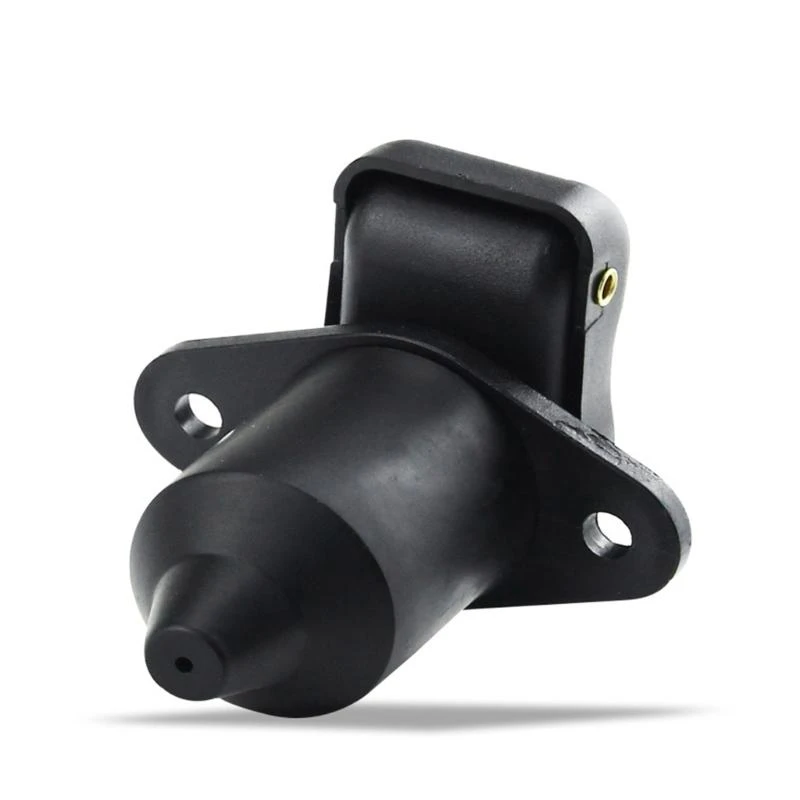 XA6H Portable 3 Pin Trailer Socket Plastic 3 Pin Tractor Socket 3 Pin Trailer Plug Socket Connector for Truck RVs Car Boats