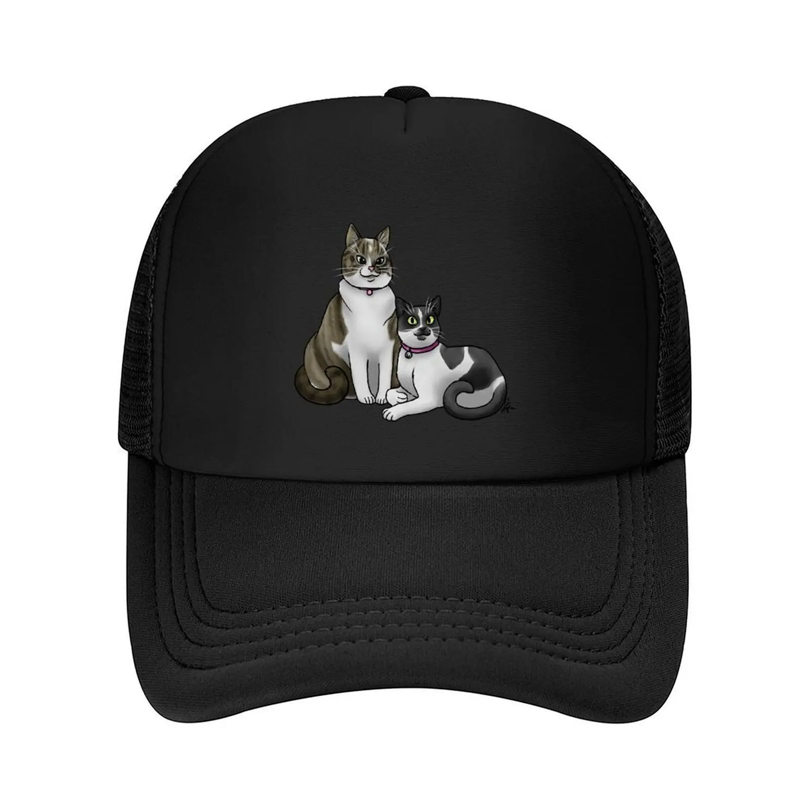 

Cat - Custom - Lily and Judy Baseball Cap hard hat summer hat Custom Cap Luxury man cap For Women Men's