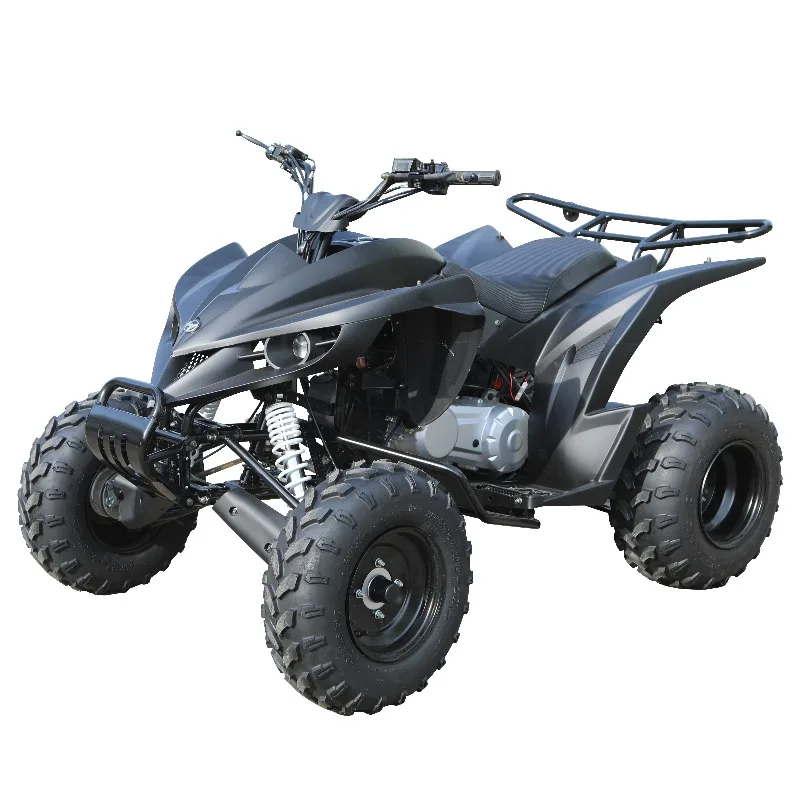 

Sport all-terrain vehicle with adult semi-automatic chain drive, manual disc brakes, cool racing gear
