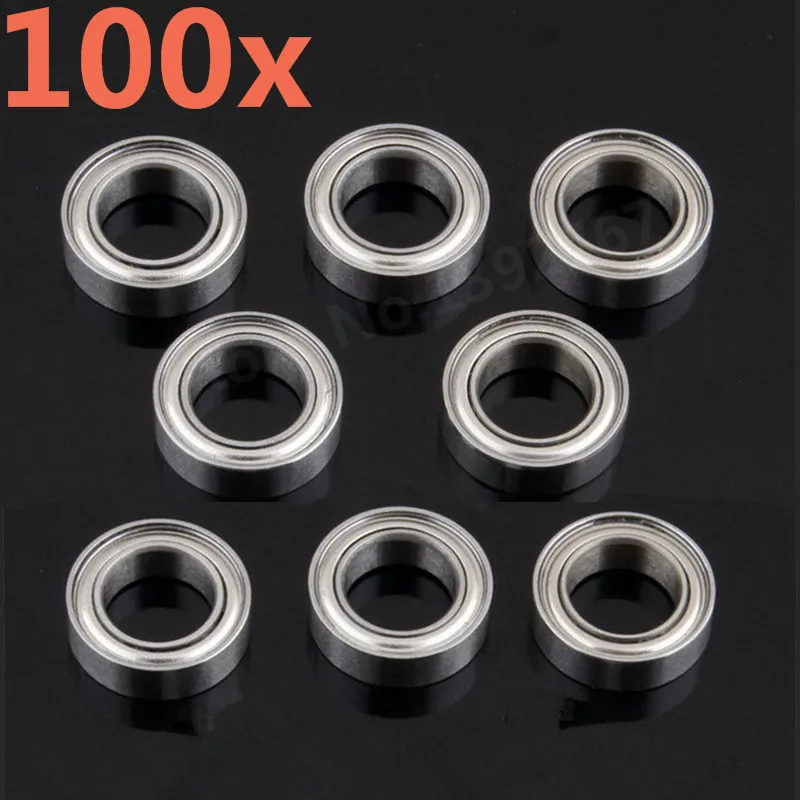 100 Pieces RC Car Spare Part 12*8*3.5mm Ball Bearing 7020 For Rc Hobby 1/16 Traxxas Slash Remote Control Cars