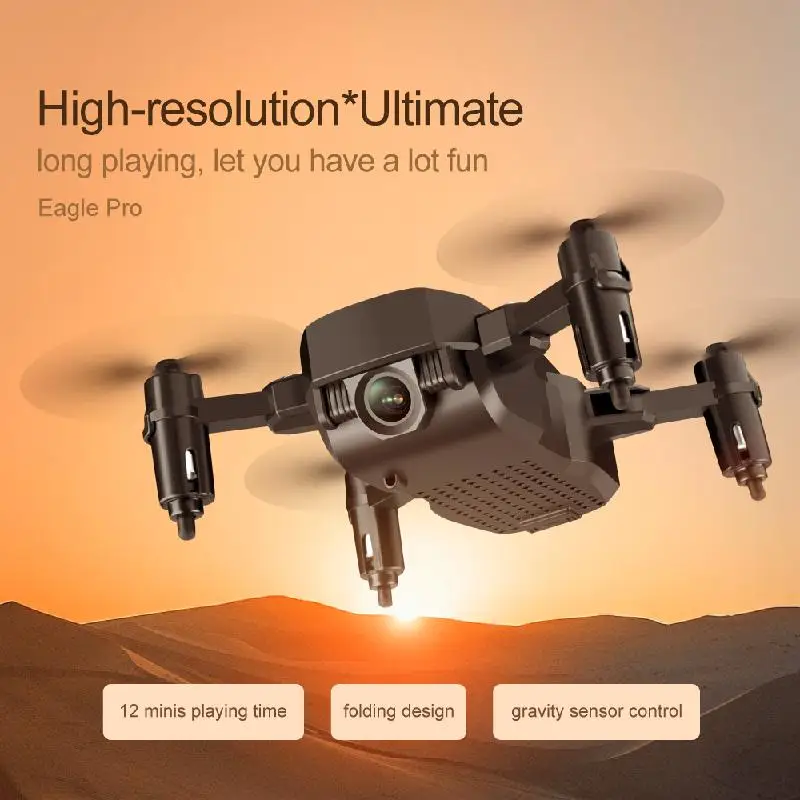 F86 Mini Drone 4K Camera Wifi Fpv Foldable Quadcopter Gravity Sensor 360 Degree Roll Fixed Pressure Rc Drone