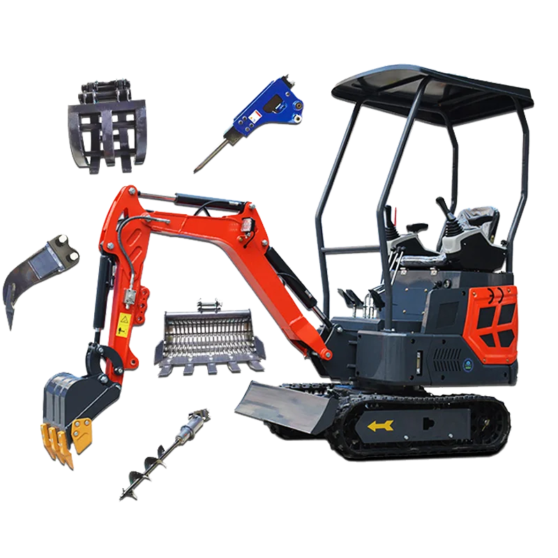 Customized Smallest Mini Excavator/Mini Excavator 1.5 ton Towable Mini ExcavatorWith CE/EPA Certificate