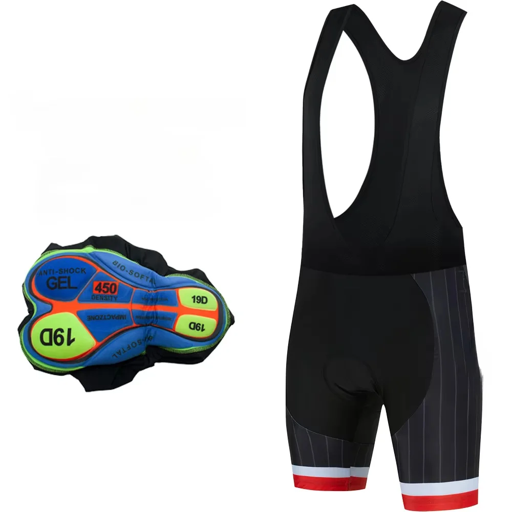 

2023 Team Cycling Shorts Men Bike Shorts Tights MTB Pro Bicycle Wear Summer Breathable Quick-dry 19D GEL Padded
