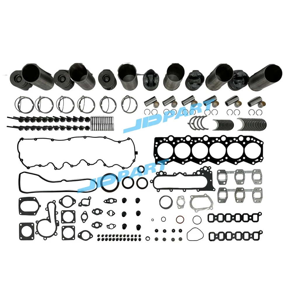 1HD Cylinder Liner Kit With Gasket Set Bearing&Valves&Guides For Toyota Engine