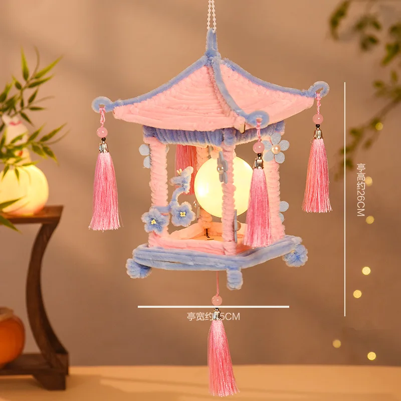 2026 Jaar Van Het Paard Nieuwe Lichtgevende Lantaarn Decoratie Rekwisieten Speelgoed Kinderen Handgemaakte Diy Materiaal Pakket Oude Stijl Lantaarns