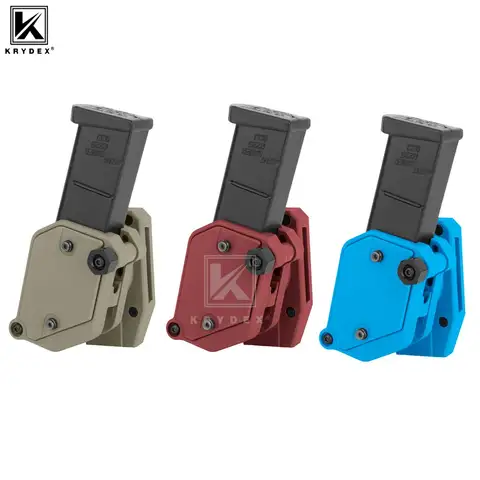 KRYDEX IPSC USPSA IDPA Competition Multi-Angle Speed Pistol Magazine Pouch Mag Holster Outdoor Hunting Pistol Gun Mag Case