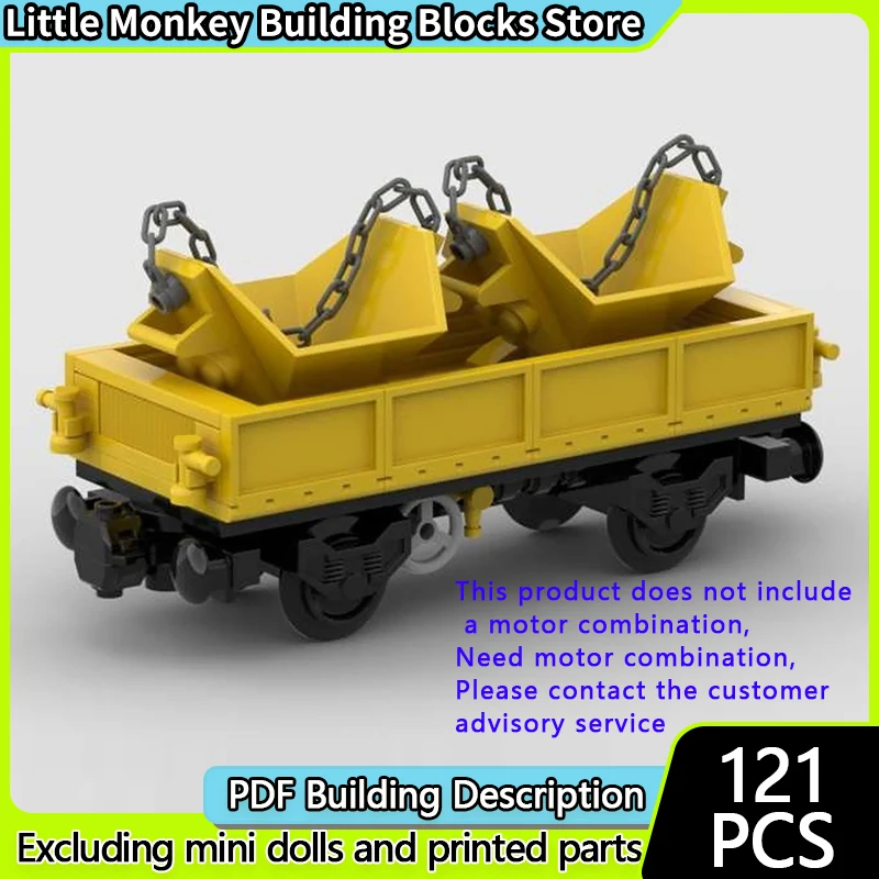 

City Car Model MOC Building Bricks Freight Container Waggon Modular Technology Children Holiday Gifts Assemble Toys Suit