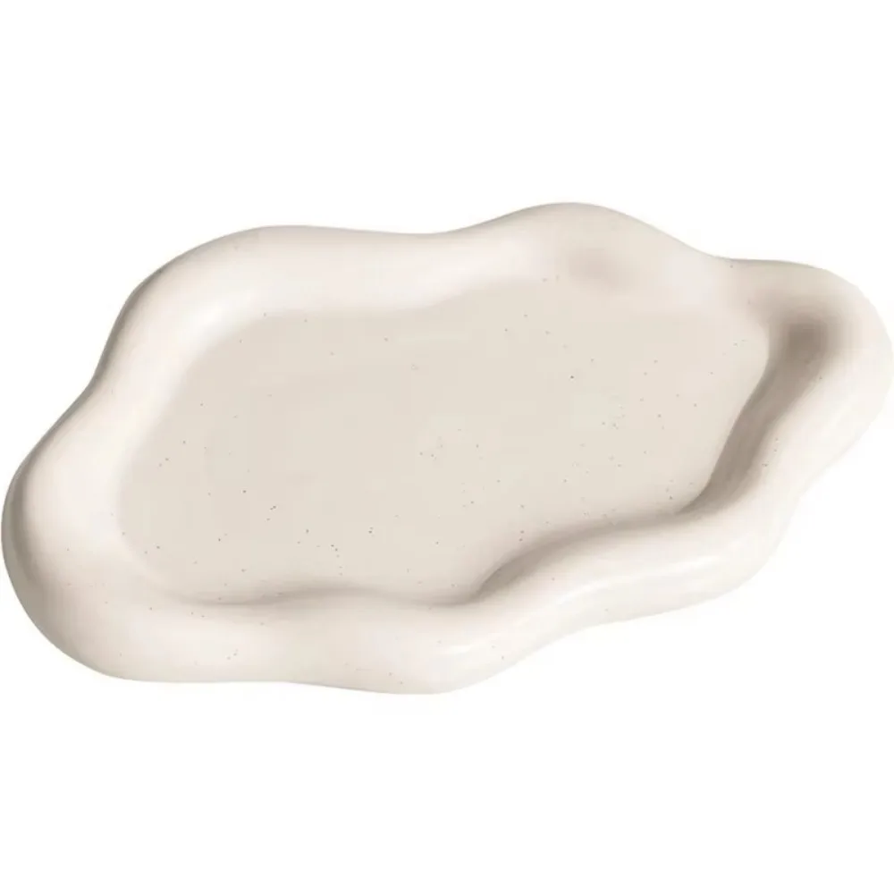 Light Luxury Plastic Jewelry Tray Mini Cloud Shape Jewelry Display Plate Jewelry Dish Watches/Keys Storage image 6