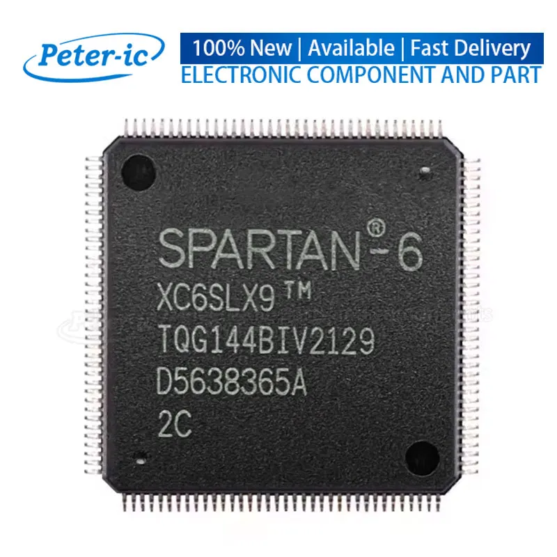 (1pcs)XC6SLX9-2TQG144C XC6SLX9 LQFP-144 LQFP-144 Programmable Logic Device CPLDs/FPGAs Available