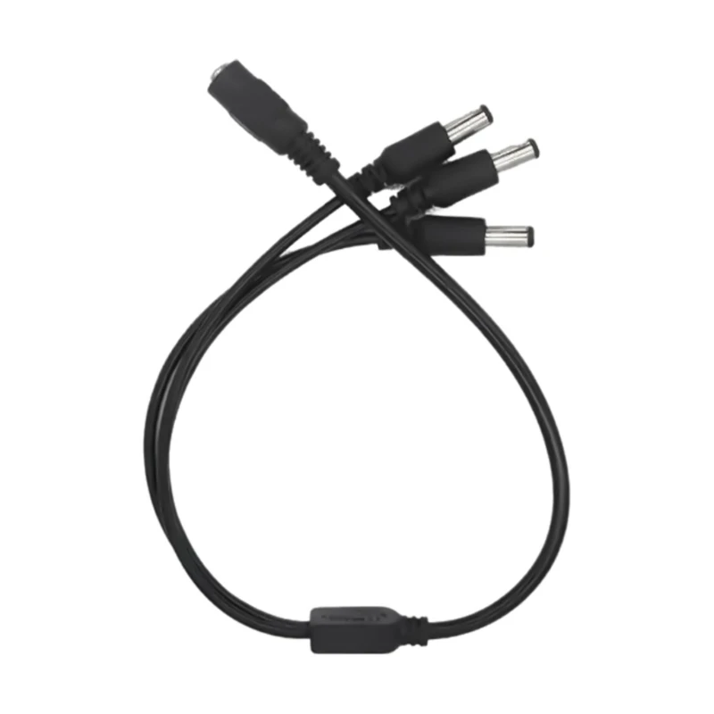 DC5521 Power Adapter Cable, Female to Male 5.5x2.1mm Connection Wire Line for Camera, Fan, Routers, and Other Equipment