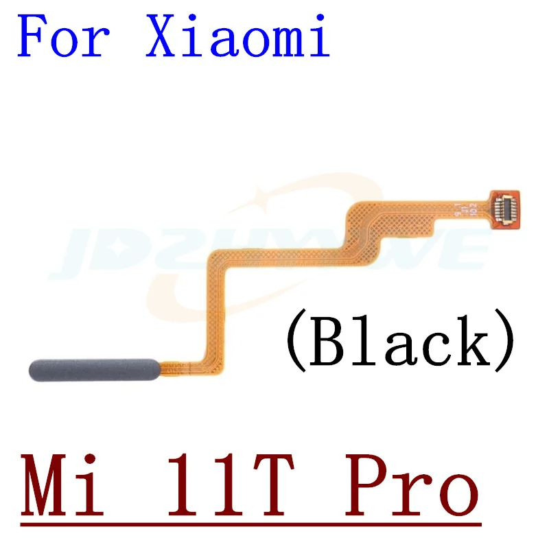 For Xiaomi Mi 11 Pro Ultra 11T Pro Home Button Back Touch ID Scanner Fingerprint Sensor Flex Cable Phone Parts