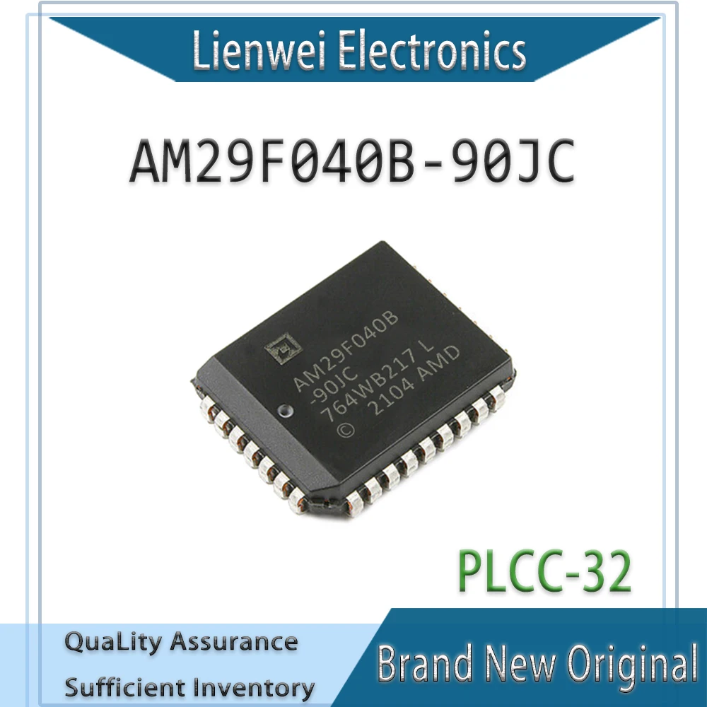 

100% New AM29F040B AM29F040B-90JC IC Chipset PLCC-32
