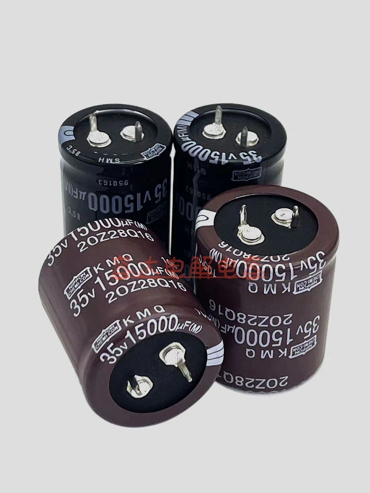 New original 35V15000UF black gold steel electrolytic capacitor 35v15000uf filter 25x50 30x35