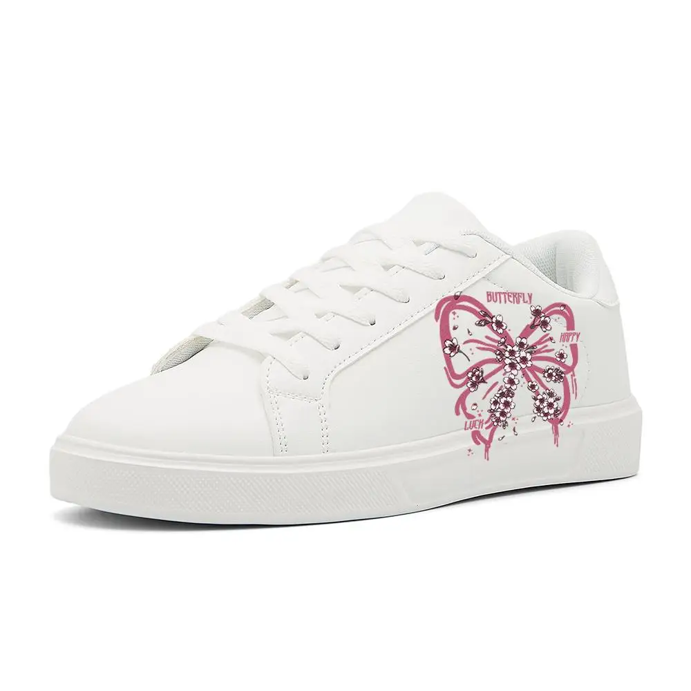 

Men's White Platform Canvas Sneakers: Retro Trend – Elevated Sole, Comfortable for Casual Use Spray paint graffiti white shoes