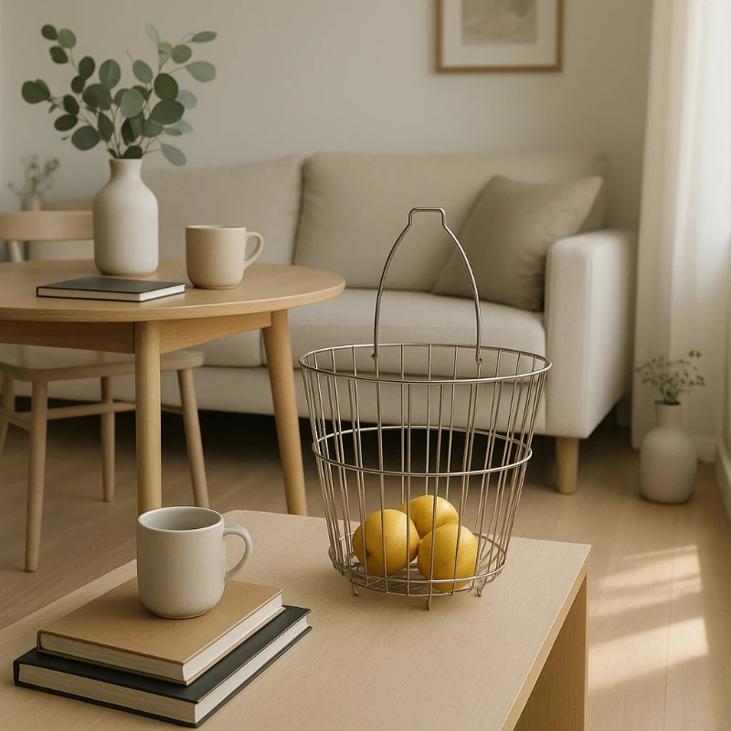 

304 Stainless Steel Laundry Hamper Storage Basket Multi Functional Dirty Clothes Organizer for Bathroom Home Essentials