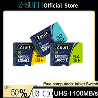 ZSUIT Memory Card 128GB Flash Micro TF Card 256GB 512GB Class 10 UHS-I High Speed Micro TF Cards Microsd For Drone Camcorder 4K