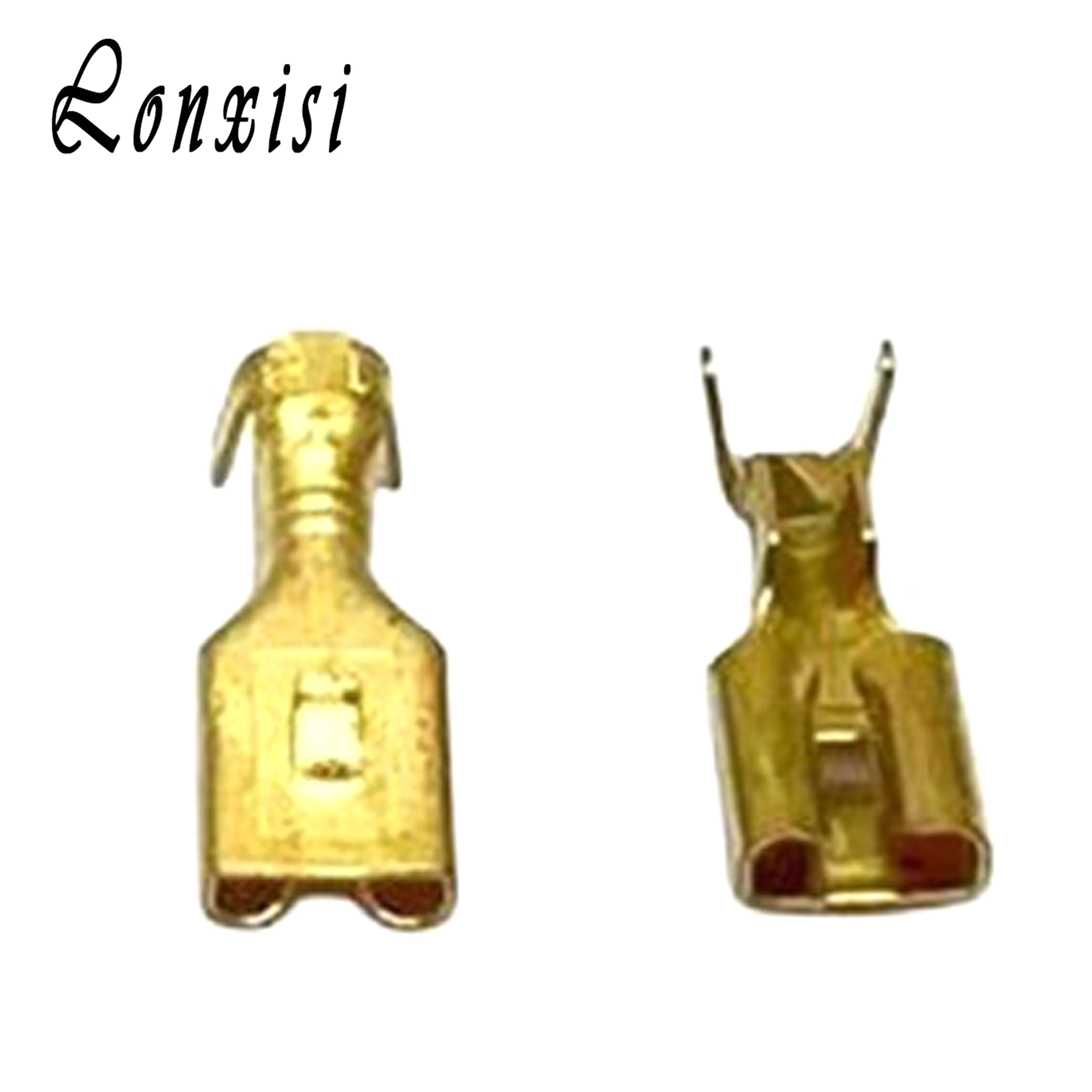 

20/50/100/200/500 Pcs 4.8 Series Tinned Copper Terminal Vehicle Wiring Female Connector Insert Spring Pin