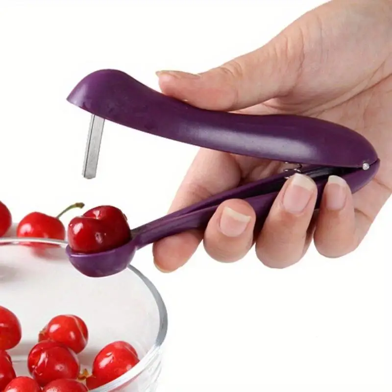1pc Nordic Cherries Creative Kitchen Gadgets Tools Cherry Pitter Seed Remover Fast Enucleate Keep Complete