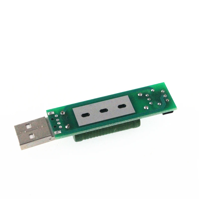 USB Mini interfaccia di scarica resistenza di carico con interruttore regolabile 2A 1A capacità della batteria Tester di resistenza allo scarico della tensione