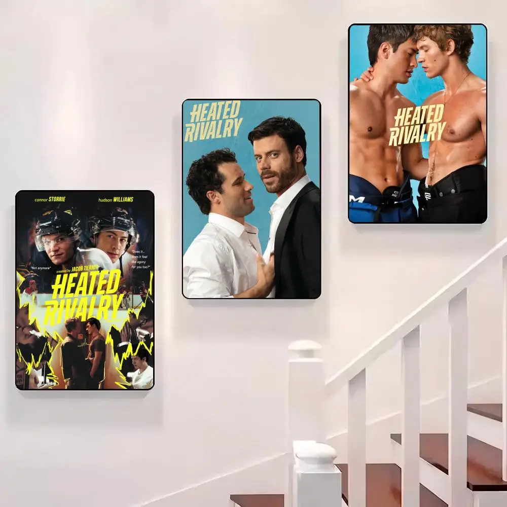 

Popular TV H-Heated Rivalry Poster Sticky Wall Waterproof Home Living Room Bedroom Bar Aesthetic Decoration Perfect Gift