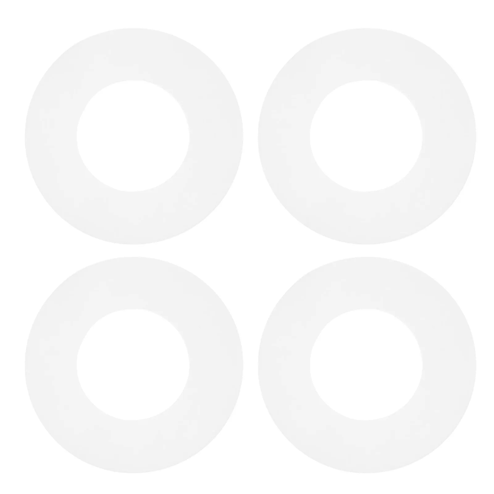

4Pcs Universal Toilet Tank Gasket Kit Rubber Sealing Washers for Leak Free Flush Enhanced Water Efficiency DIY Bathroom Repair