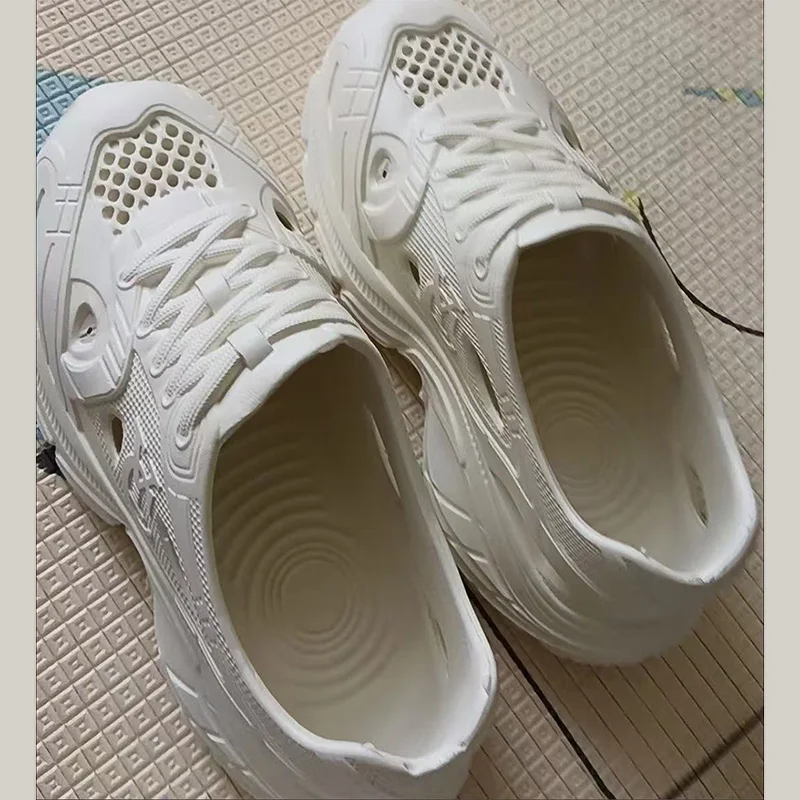 Spring New Breathable Closed Toe EVA Sandals Women Fashion Thick Sole Platform Sports Shoes Woman Outdoor Non Slip Wading Shoes image 6
