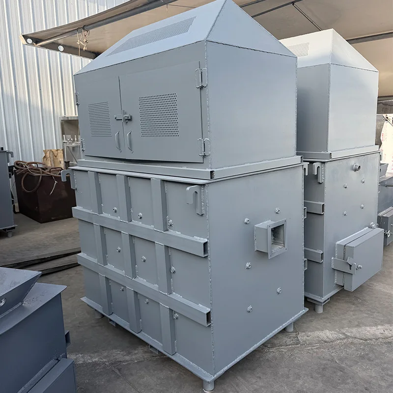 Industrial waste incinerator Waste wire Rubber leather environmentally friendly smokeless gasifier