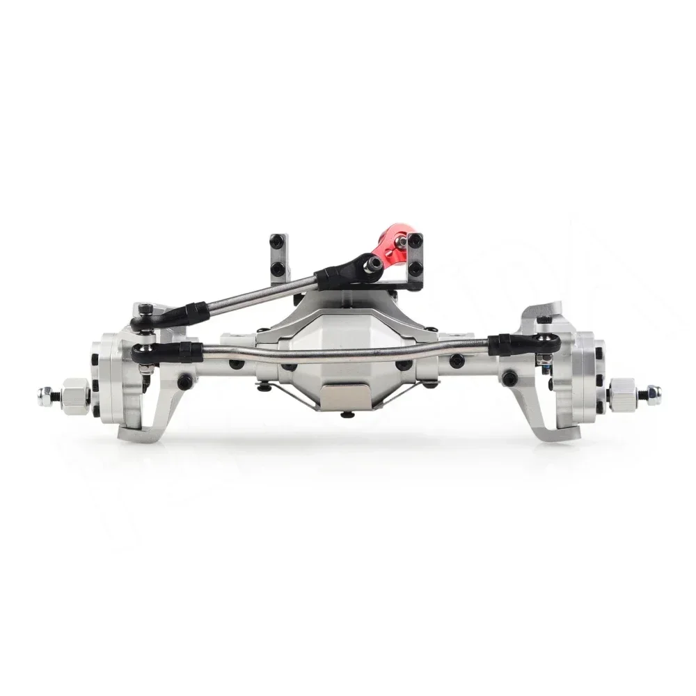 Eixo portal dianteiro e traseiro de metal para 1/10 RC Crawler Axial-SCX10 III 90046 90047 KIT Frame