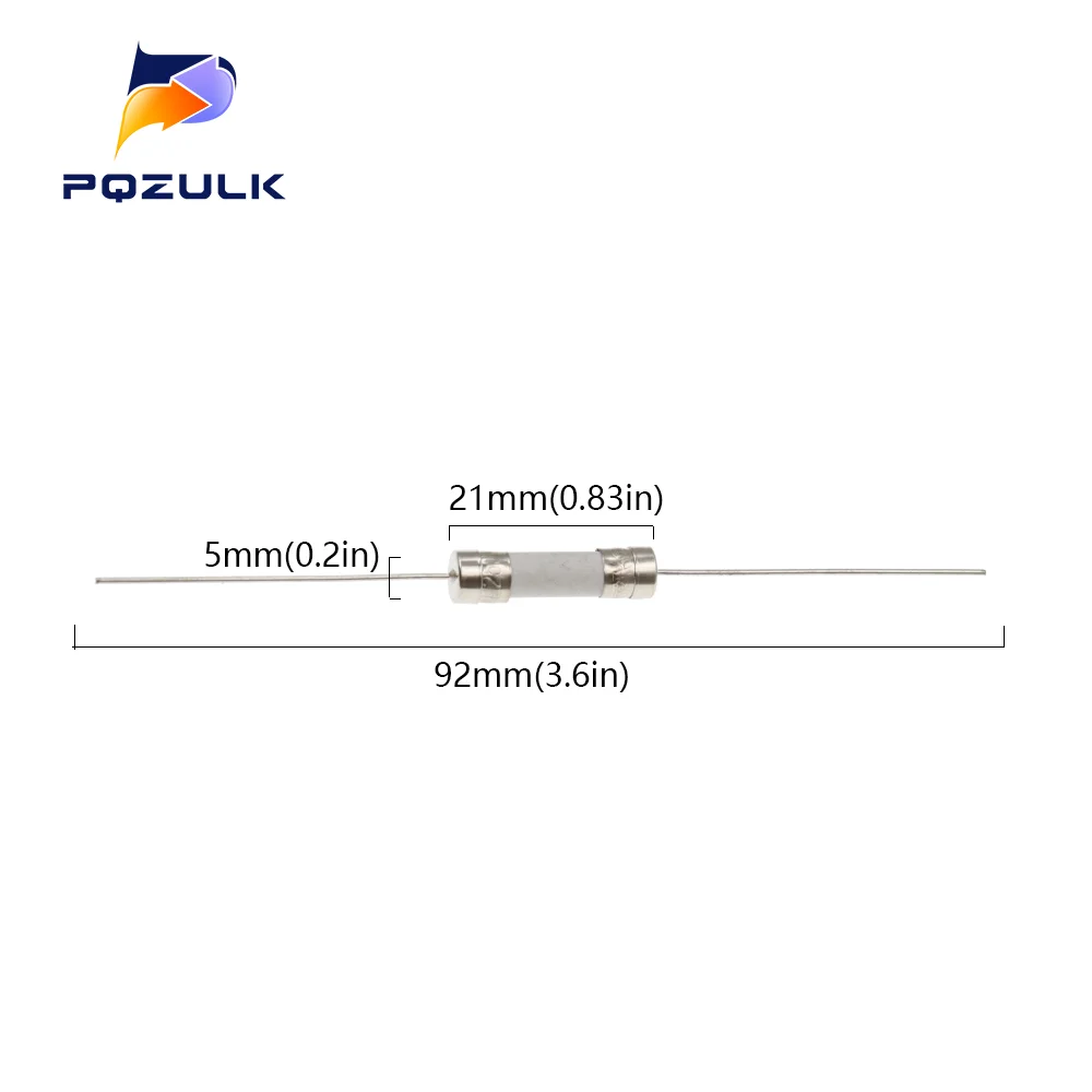 10PCS 5*20mm Ceramic Fuse Tube Fuse With Pin 5X20MM 250V 0.5A 1A 2A 3A 4A 5A 6A 7A 8A 10A 12A 15A 20A 25A 30A