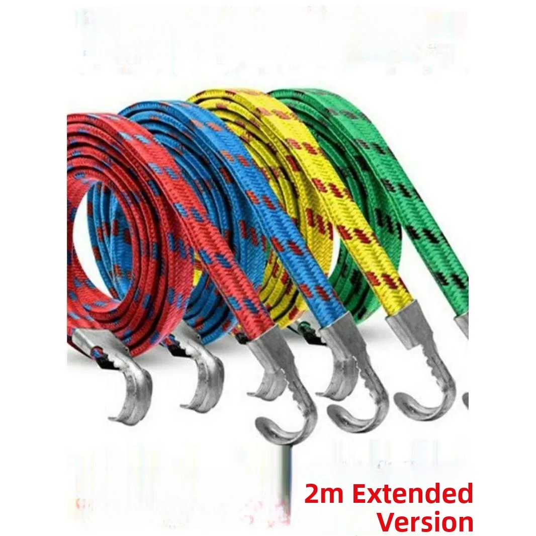 

Регулируемый по длине высокоэластичный велосипедный крепежный шнур, ремень для крепления транспортных средств, прочный утяжеляющий шнур