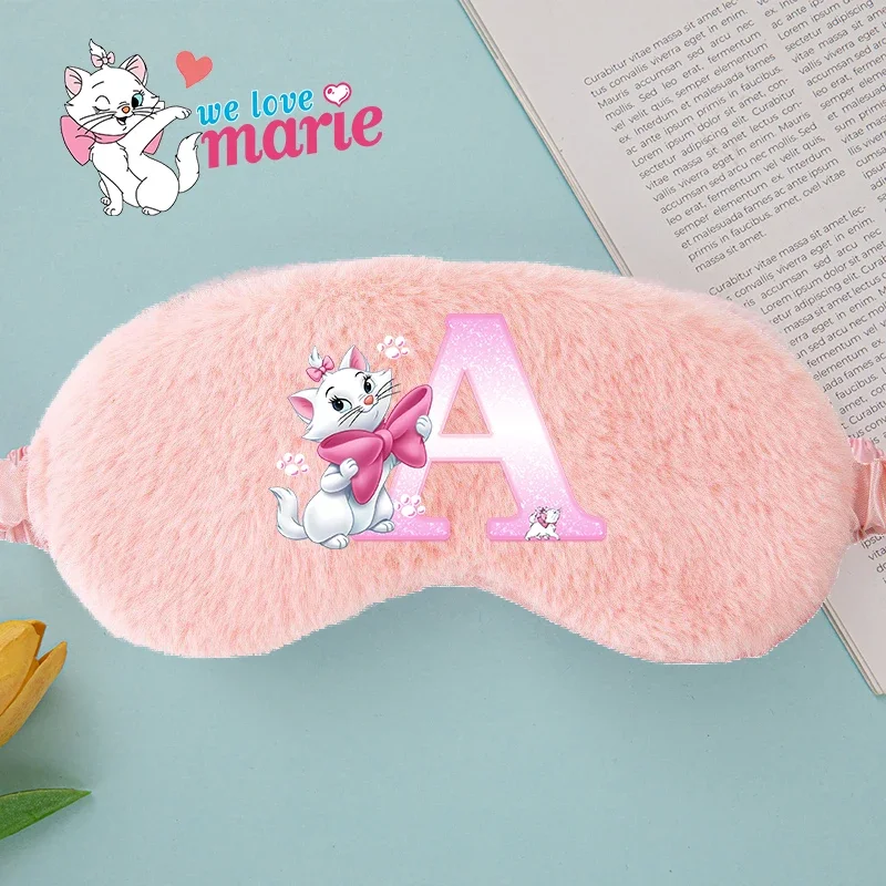 The Aristocats Marie Cat Sleeping Mask Sleeping Blindfold Soft Plush Eye Masks Eye Cover Plush Mask Eyepatch Nap Health EyeCover